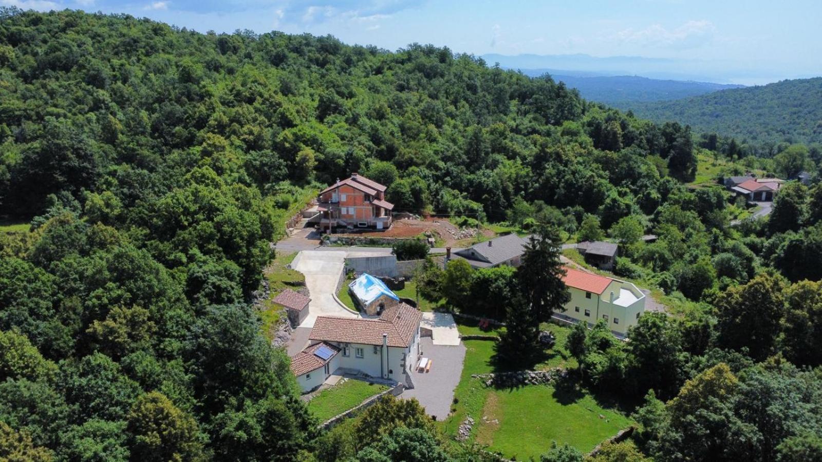 Villa Stancija Kavali Stone House, Zvoneca-Abbázia Kültér fotó